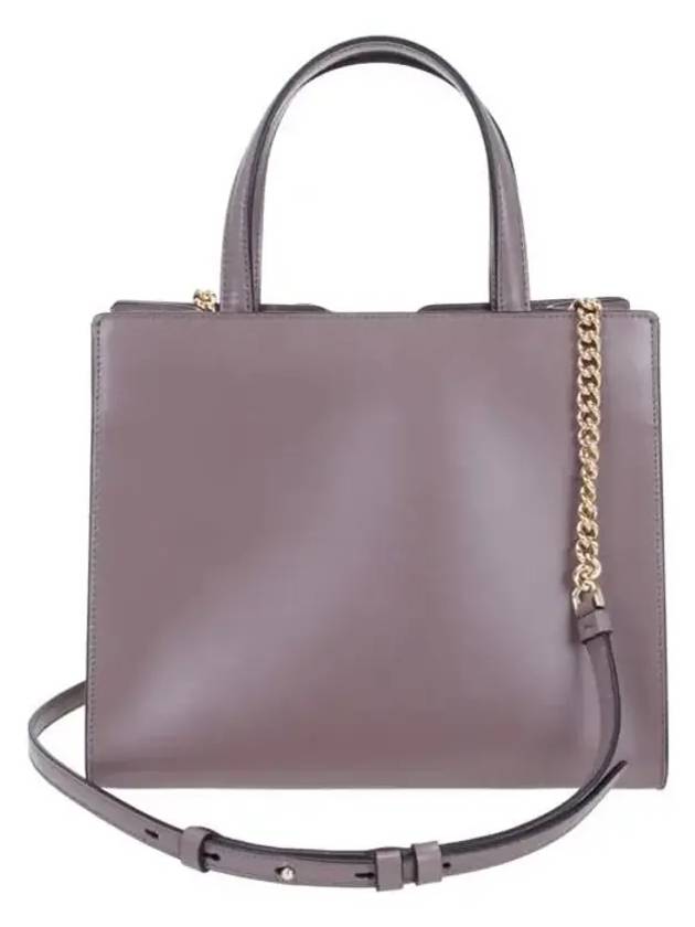 Vara Bow Top Handle Tote Bag Caraway Seed - SALVATORE FERRAGAMO - BALAAN 4