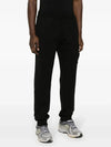 Cotton Fleece Cargo Truck Pants Black - STONE ISLAND - BALAAN 2