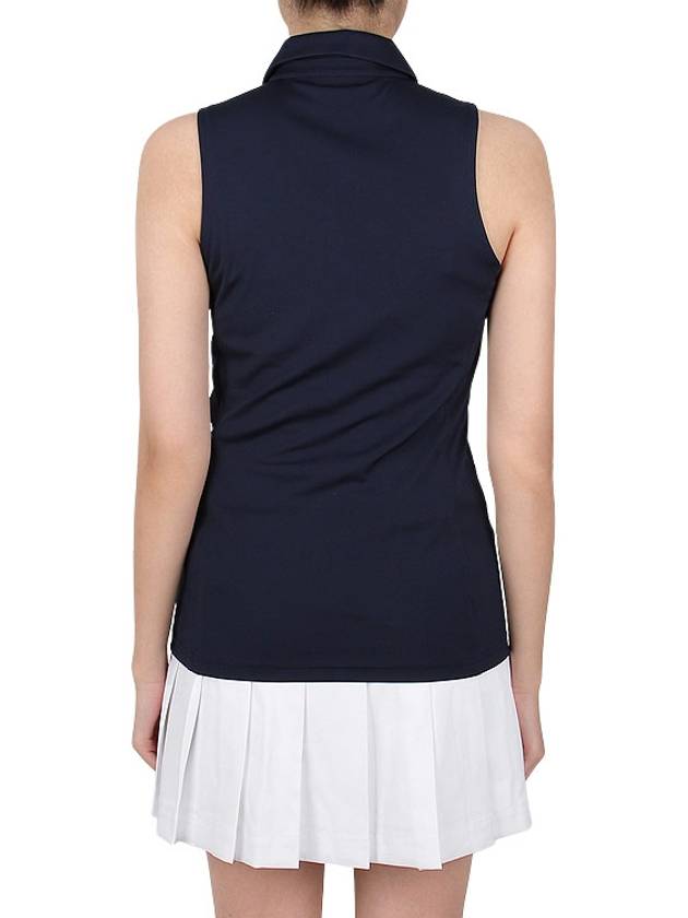 Women's Dena Polo Sleeveless Navy - J.LINDEBERG - BALAAN 6