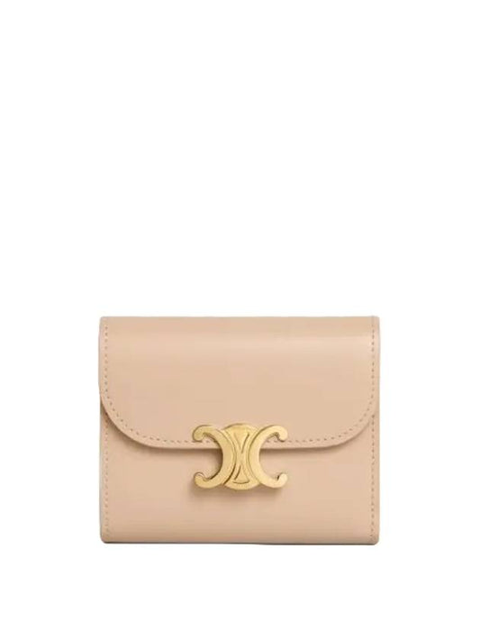 10D783DPV02EU Triomphe Calfskin Wallet - CELINE - BALAAN 2