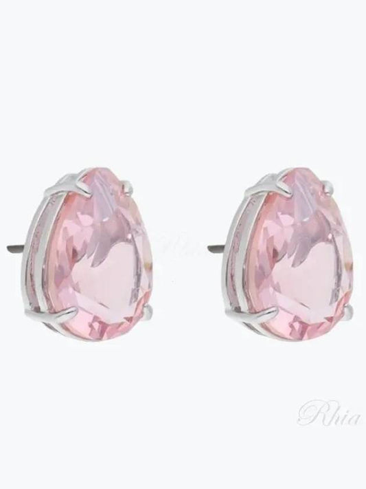 Gema Kite Cut Stud Earrings Gold Pink - SWAROVSKI - BALAAN 2