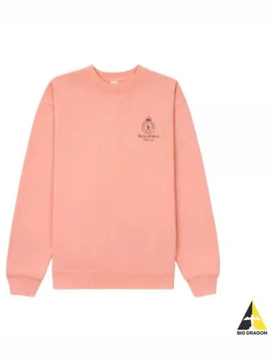 CROWN CREWNECK GRAPEFRUIT CR473 Sweatshirt - SPORTY & RICH - BALAAN 1