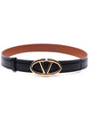 24SS Women's Bold V Logo Belt 4W0T0SJ4 FZC ZL6 24S - VALENTINO - BALAAN 4