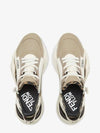 Flow FF Logo Low Top Sneakers Beige - FENDI - BALAAN 5