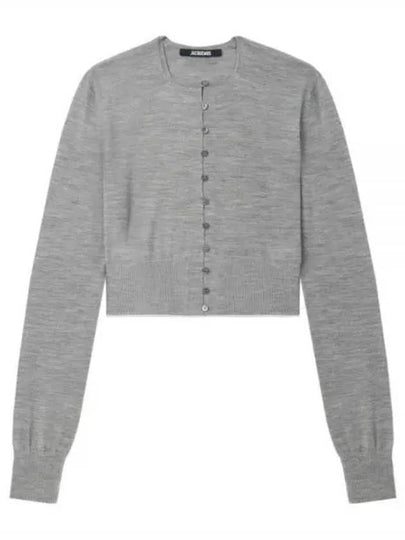 Spiaggia Cardigan Grey - JACQUEMUS - BALAAN 2