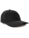 Logo Nylon Metal 6-Panel Ball Cap Black - STONE ISLAND - BALAAN 3