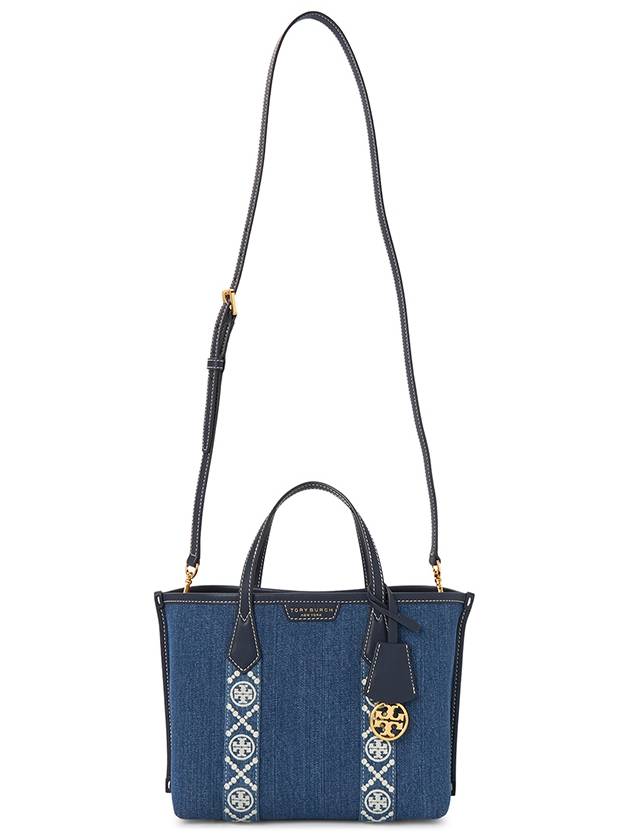 Perry denim tote bag 154619 426 - TORY BURCH - BALAAN 6