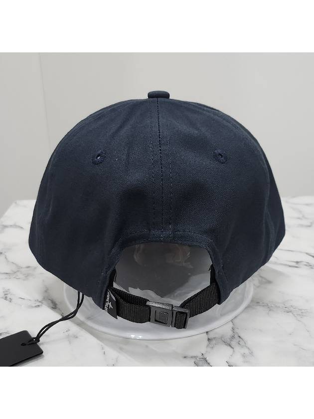 6 Panel Ball Cap Navy - STONE ISLAND - BALAAN 4