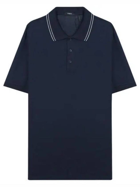 Short sleeve tshirt free size polo tee - THEORY - BALAAN 1
