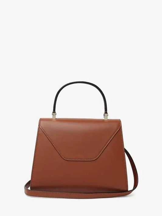 Women's Iside Mini Handbag Red Brown Bag WBES0036137LOCLGMR - VALEXTRA - BALAAN 2