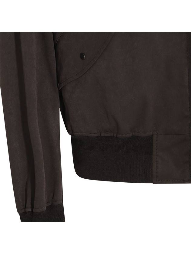 Men's Flight Bomber Jacket Black - TEN C - BALAAN 5