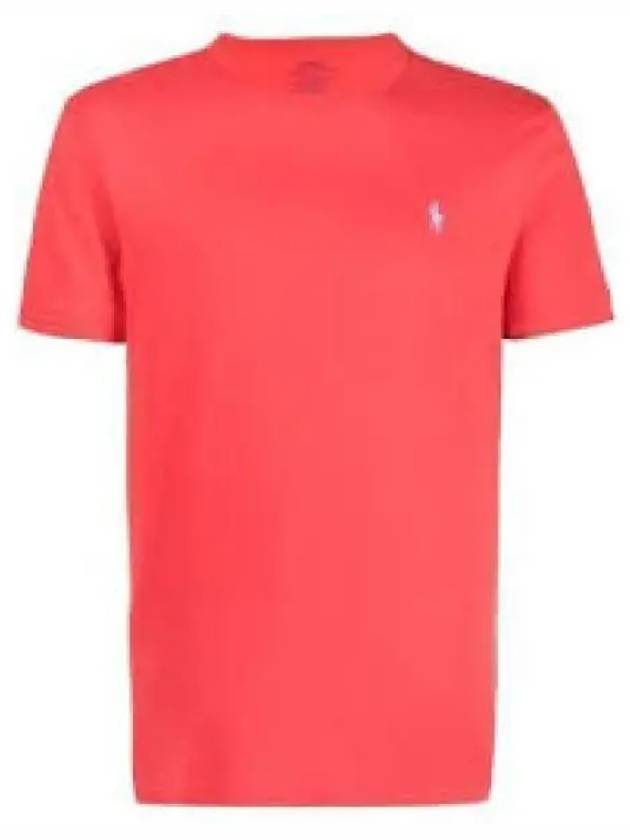 Custom slim crewneck t shirt red 1279905 - POLO RALPH LAUREN - BALAAN 1