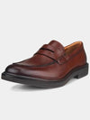 Metropole London Leather Loafers Brown - ECCO - BALAAN 3