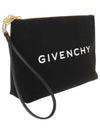 Logo Print Large Pouch Bag Black - GIVENCHY - BALAAN 3