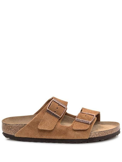 Arizona SFB Suede Slippers Mink - BIRKENSTOCK - BALAAN 2