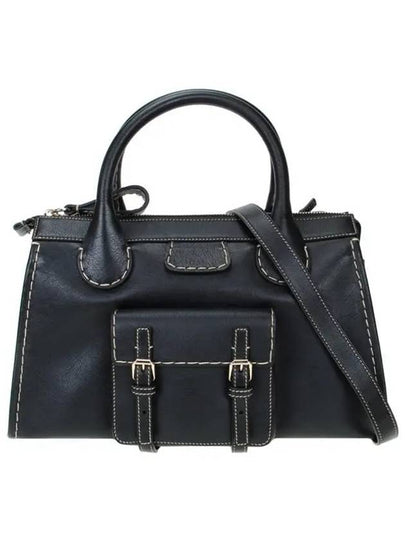 Edith Medium Day Tote Bag Black - CHLOE - BALAAN 2