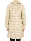 Monclair Women s AMINTORE Down Long Padded Jacket Beige 1A00007 595ZZ 200 - MONCLER - BALAAN 2