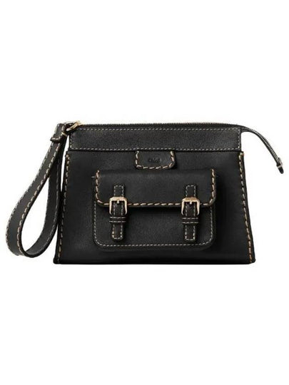 Edith Small Pouch Bag Black - CHLOE - BALAAN 2