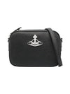 ORB logo Anna cross bag black - VIVIENNE WESTWOOD - BALAAN 1