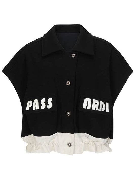 Crop open collar TV BK - PASSARDI - BALAAN 1