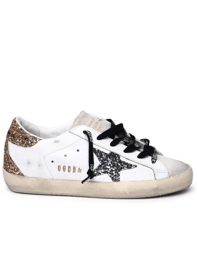 Super-Star Glittered Sneakers White - GOLDEN GOOSE - BALAAN 2