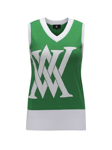 Official W FALL BIG LOGO VEST SW - ANEWGOLF - BALAAN 1