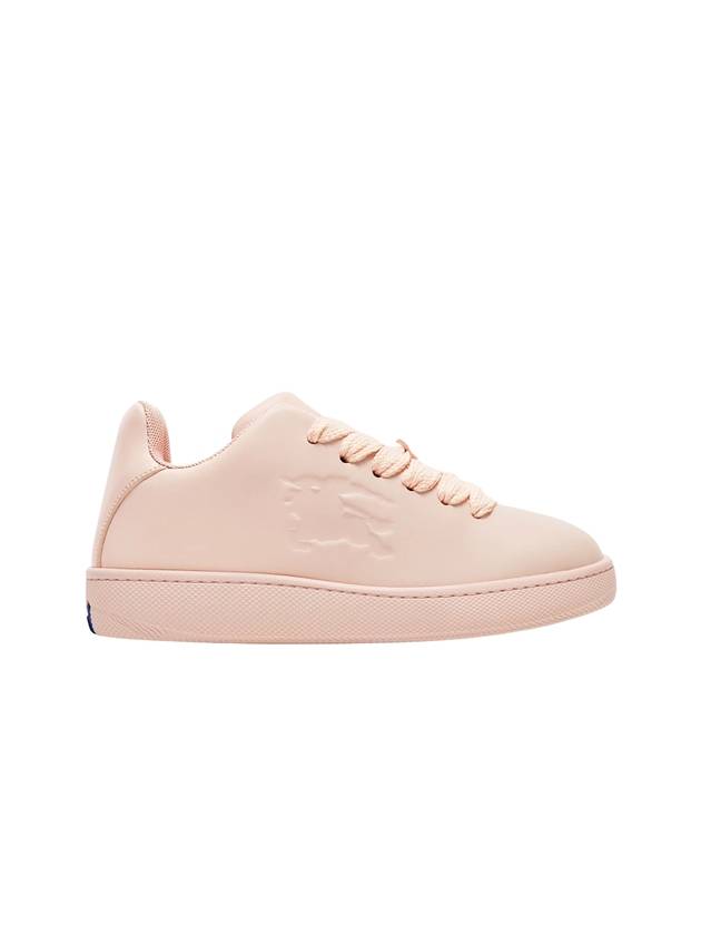 Box Leather Low-Top Sneakers Pink - BURBERRY - BALAAN 2