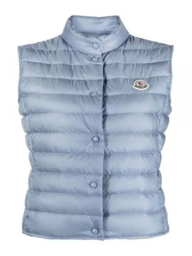 24 1A10200 53048 715 Liane logo patch padded vest - MONCLER - BALAAN 1