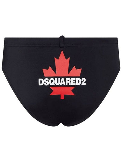 Maple Leaf Logo Swim Briefs - DSQUARED2 - BALAAN 2