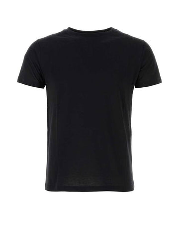 Monogram Logo Short Sleeve T-Shirt Black - GUCCI - BALAAN 1