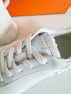 Bouncing Sneakers Mesh Suede Goatskin Blanc - HERMES - BALAAN 7