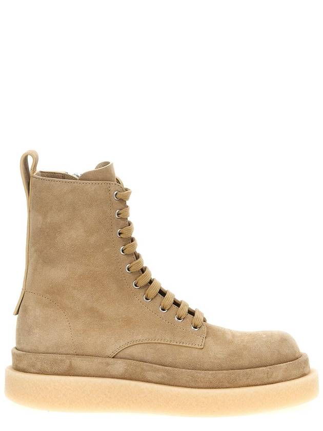 Jil Sander Suede Ankle Boots - JIL SANDER - BALAAN 1