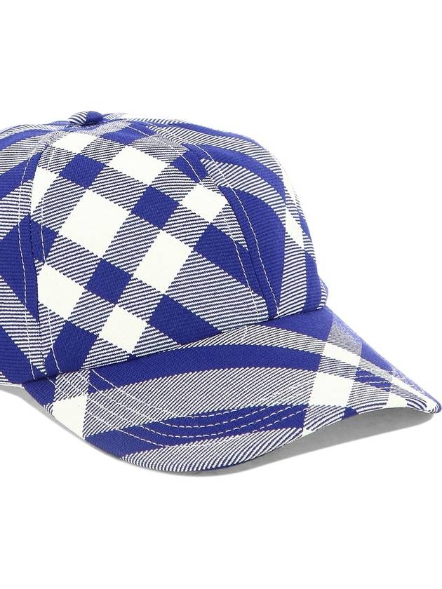 Check Ball Cap Blue - BURBERRY - BALAAN 6