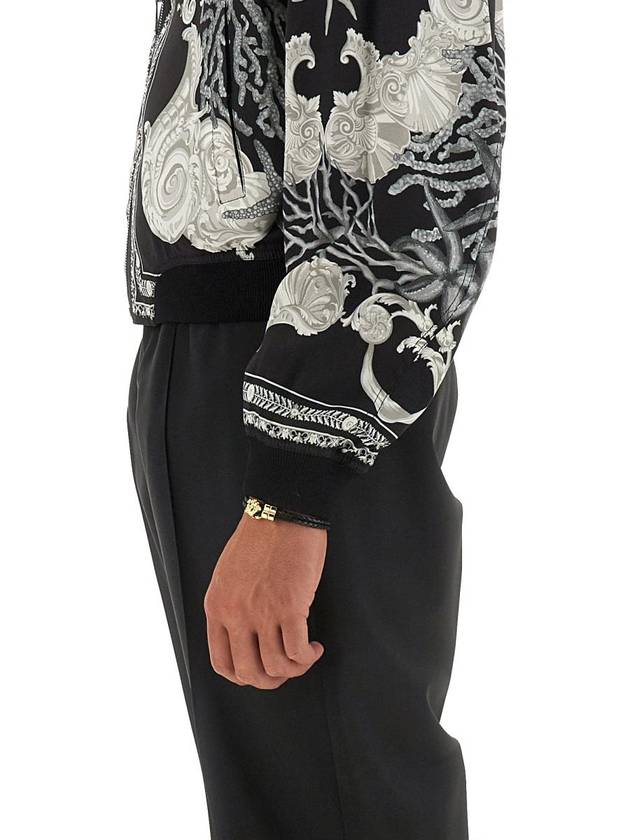 Versace Reversible Baroque Sea Jacket - VERSACE - BALAAN 4