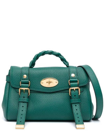 Alexa Mini Cross Bag Green - MULBERRY - BALAAN 1