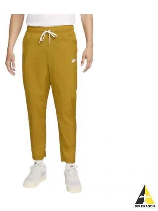 Men's Club Woven Lightweight Track Pants Bronzine - NIKE - BALAAN 2