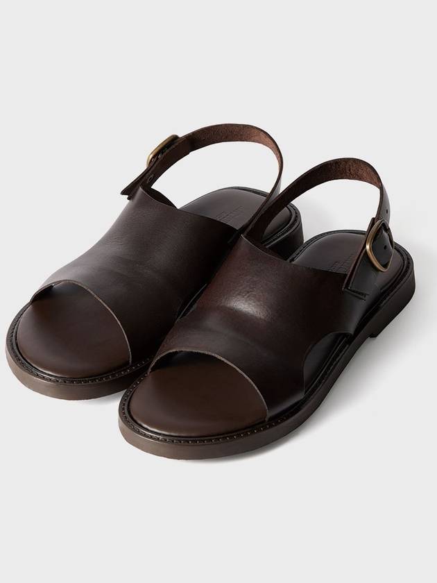 Antichi Romani Fisherman Sandals Verona Dark Brown - ANTICHI ROMANI - BALAAN 2