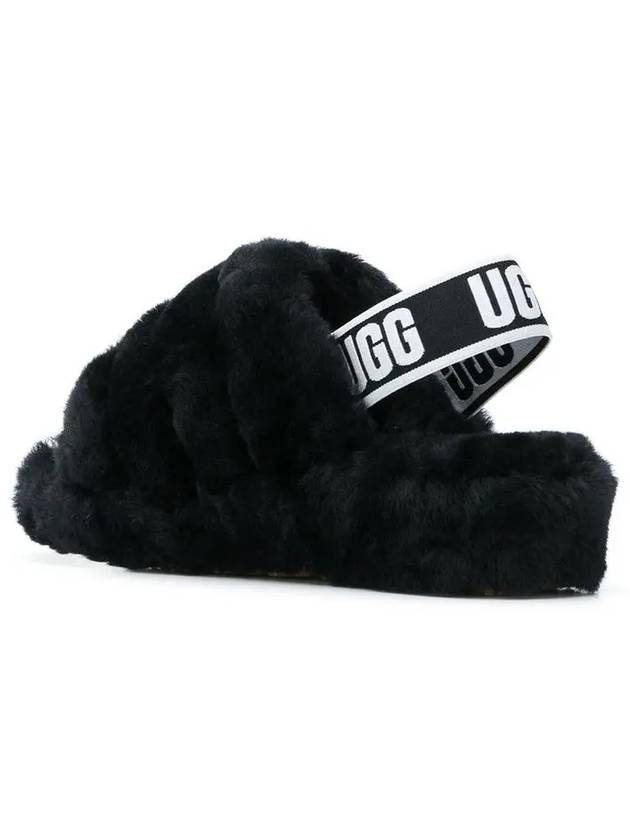 Fluff Yeah Slippers Black - UGG - BALAAN 4