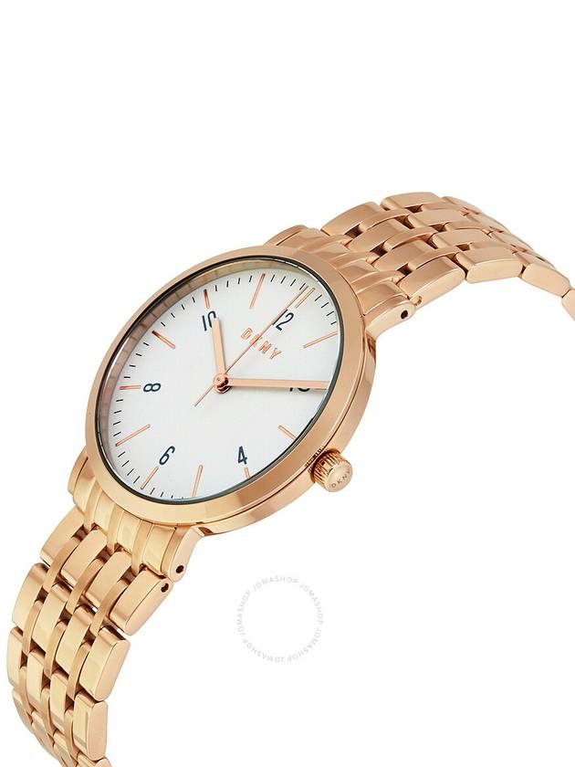 DKNY Minetta White Dial Rose Gold-tone Ladies Watch NY2504 - DKNY - BALAAN 2