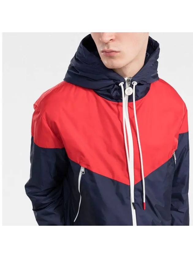 Men's Bukret Windbreaker Dark Blue - MONCLER - BALAAN 5