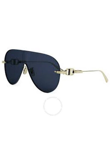 Dior CD CHAIN M2U Blue Shield Ladies Sunglasses CD40161U 10V 00 - DIOR - BALAAN 1