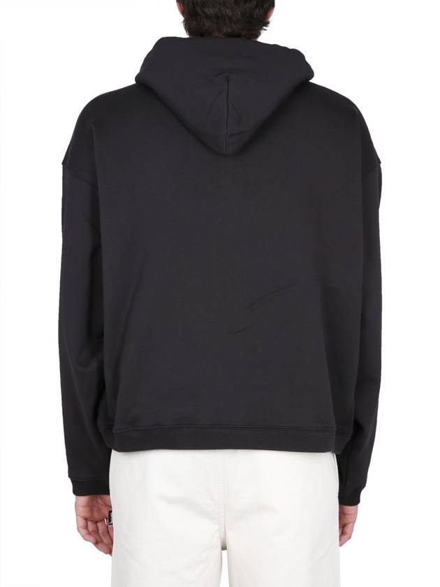 HOODED SWEATSHIRT WITH LOGO - STUSSY - BALAAN 3