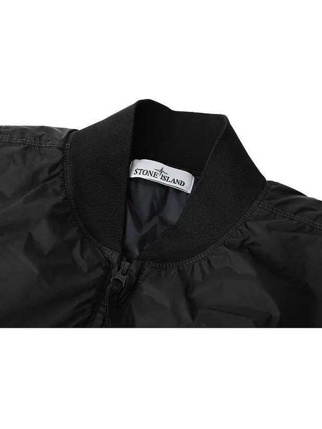 Reps R NY Bomber Jacket Black - STONE ISLAND - BALAAN 4