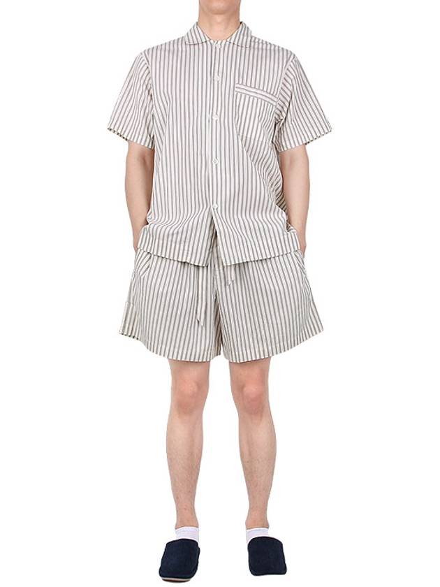 Poplin Striped Pajama Short Pants SWS HS - TEKLA - BALAAN 6