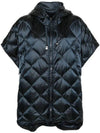 Treman Quilted Cape Navy - MAX MARA - BALAAN 1