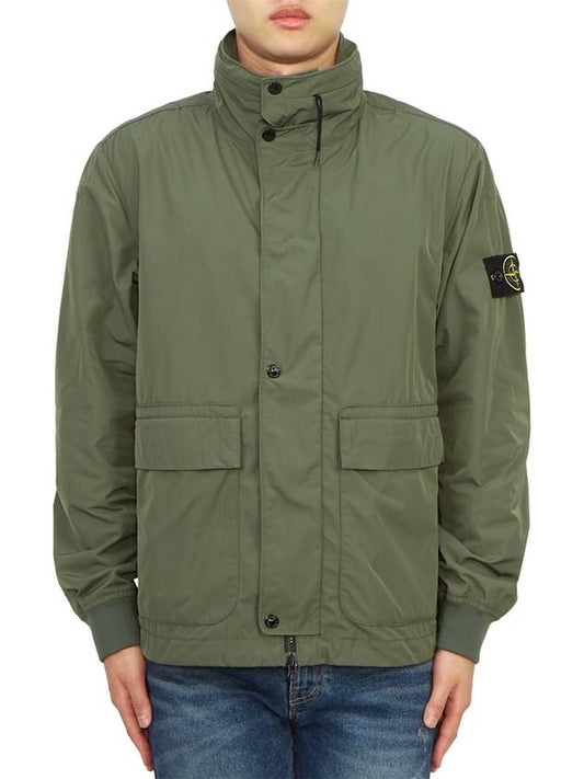 Compass Badge Jacket Dark Green - STONE ISLAND - BALAAN 2