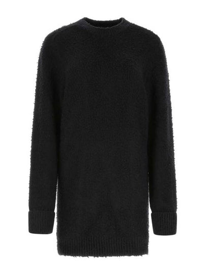 Women's Fur Effect Knit Top Black - MAISON MARGIELA - BALAAN 2