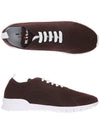 Fit Knit Low Top Sneakers Dark Brown - KITON - BALAAN 3