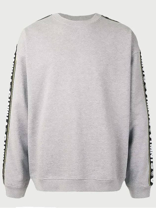 Tape Logo Sweatshirt Grey - VETEMENTS - BALAAN 2