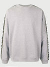 Tape Logo Sweatshirt Grey - VETEMENTS - BALAAN 3